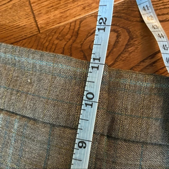London Fog limited edition women’s plaid  pants in size 12 - Picture 8 of 10